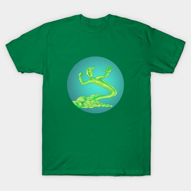 THE GREEN GOO! T-Shirt by fredherringbooks